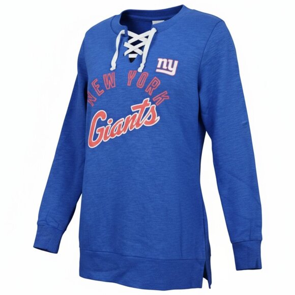 Majestic NY Giants Sweatshirt Tunic - Picture 1 of 10